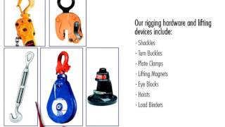 Rigging Hardware and Tools for your Lifting Task [upl. by Ellene141]