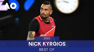 Best of Nick Kyrgios  Australian Open 2022 [upl. by Alphonsa947]