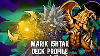 YuGiOh Duel Monsters 40 Card Marik Ishtar Deck Profile [upl. by Nwahsak]