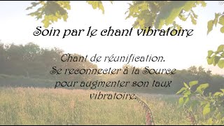 Chant vibratoire de réunification  Se reconnecter à la Source pour augmenter son taux vibratoire [upl. by Florenza176]