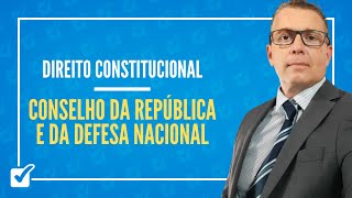 050205 Aula do Conselho da República e Conselho da Defesa Nacional Direito Constitucional [upl. by Gavriella]