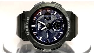 Casio BabyG BGA2501A watch 4K UHD video 2019 [upl. by Hadik]