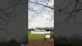 Walking around the quaint and quiet town of Stowmarket Suffolk in England 😍🤙 [upl. by Can]