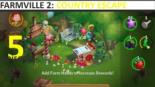 Farmville 2 Country Escape Gameplay 01 [upl. by Nilyarg]