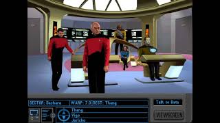 Star Trek The Next Generation  A Final Unity Mission 6 Walkthrough [upl. by Ecnerwaled93]