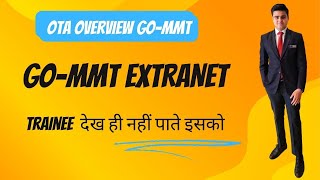 OTA extranet  GOMMT  Hotel OTA Overview GoMMT Extranet tutorial in Hindi  Hotel front office [upl. by Yettie]