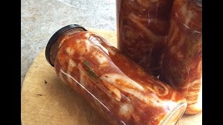 VEGAN KIMCHI RECIPE  MommyTang inspired  Traditional OR Mother in law kimchi [upl. by Leidag]