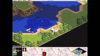 Age of Empires 1 Greeks level 4 Trojan War HD [upl. by Heidt214]