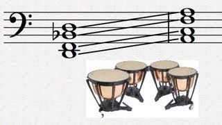 Orchestration Tip Timpani Tuning Shortcuts [upl. by Aneer]