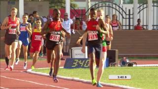 24 07 2017 ATHLETICS 1500m Final Men HIGHLIGHTS 1 [upl. by Dorey]