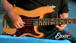 Setting Up Your Bass Guitar Intonation Adjustment Step 4 of 4  ELIXIR Strings [upl. by Margit]