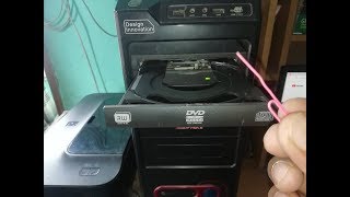 How to open CDDVD rom drive if not open automatically  CDDVD rom drive problem solved [upl. by Olyhs919]