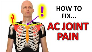 The KEY To Fixing AC Joint Pain [upl. by Zitella]