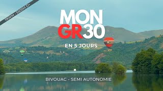 Mon GR30 Seul en 5 Jours Tour des Volcans et Lacs dAuvergne  4K [upl. by Hermosa]