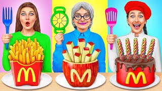 Défi De Cuisine Moi vs GrandMère  Astuces Culinaires Fantastique par Multi DO Challenge [upl. by Bambie]