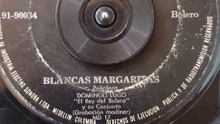 Blancas margaritas  Domingo Lugo  Bolero [upl. by Akkimat197]