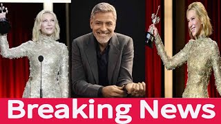 George Clooney shares heartfelt message for Cate Blanchett at San Sebastian Film Festival [upl. by Warfore]