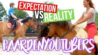 Expectation VS Reality PaardenYouTubers ft HOEFWIJZER  ENGL SUBS  felinehoi [upl. by Kroy]