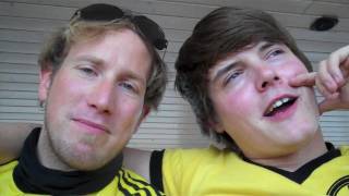 Der Deutsche Meister fährt Boot  BVB Fans feiern in Bremen die Deutsche Meisterschaft 2011 [upl. by Atreb]