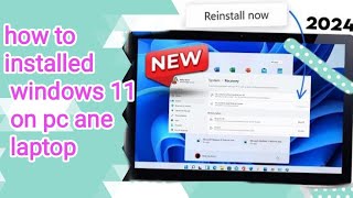 windows 11 official update how to install windows 11 on Pc and Laptop [upl. by Chesna565]