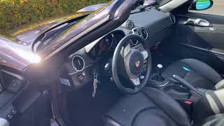 Porsche 987 Boxster ボクスターの外観とアイドリング音 walk around idling exhaust sound [upl. by Ikciv]