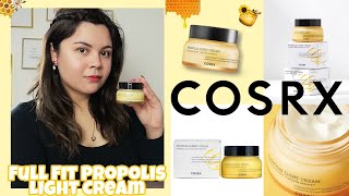 Cosrx Full Fit Propolis Light Cream Review [upl. by Gariepy]