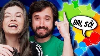 Você consegue adivinhar os SOTAQUES do Brasil [upl. by Eirameinna]