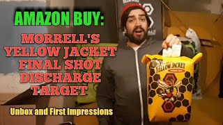 Morrells Yellow Jacket Final Shot Discharge Target  Unbox Impressions and Demo  Anarchy Archery [upl. by Rasaec502]