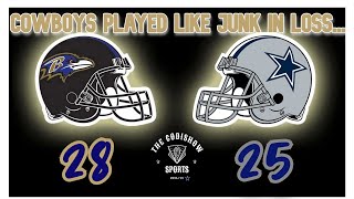 Cowboys Vs Ravens Post Game Loss Live StreamReaction [upl. by Ydnak717]