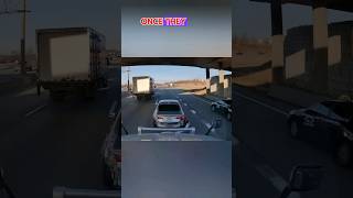 Karen Gets Instant Karma For Cutting Off Semi Truck [upl. by Ydnar]