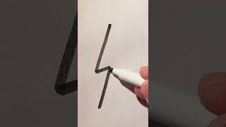 How to draw a lightning bolt ⚡️ Easy [upl. by Tuhn23]