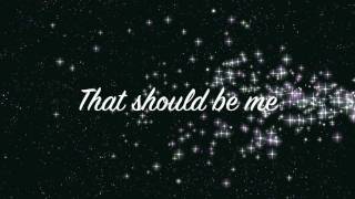 Justin Bieber  That Should Be Me Acoustic  Lyrics Video HD [upl. by Helge997]