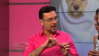 Celebrity Dog Groomer Jorge Bendersky gives quotDIYquot grooming tips [upl. by Anoynek31]