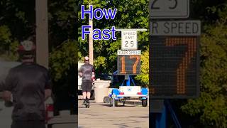 Hiboy S2 speed test hiboys2 speed radar [upl. by Nylaroc]