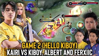 ROUND 2 KAIRI MEET AGAIN KIBOY ALBERT AND FERXIIC IN RANK GAME [upl. by Nyahs]