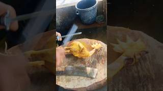 Best chicken cutting skills 🐔 shorts youtube youtubeshorts trending [upl. by Kahcztiy508]