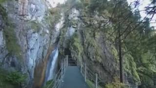 HölltobelWasserfall bei Gerstruben Oberstdorf [upl. by Lerud]