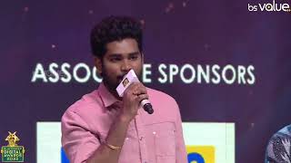 Ullala ullala song by Samvishal in blacksheep digital awards😍❤🔥 samvishal Sensationalsinger [upl. by Aliakim623]