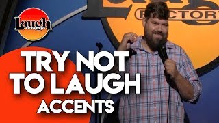 Try Not To Laugh  Accents  Laugh Factory Stand Up Comedy [upl. by Fital]