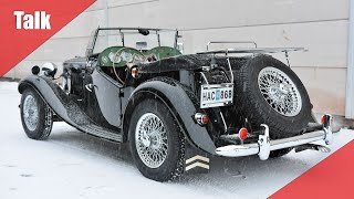 Bilweb Auctions Talks  MG TD 1250 Supercharger — 1953 [upl. by Heddie]