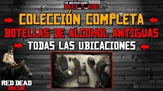 Colección 160 Localización Botellas Alcohol Antiguas Todas Ubicaciones Red Dead Online Madam Nazar [upl. by La]