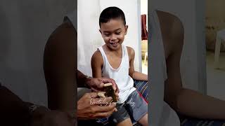 Bamboo castanets for folk dance  gawa ni tatay para sa sayaw nila shaun❤️ [upl. by Ivie]