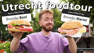 Bijzondere FOODTOUR door UTRECHT 🍕 [upl. by Moclam]