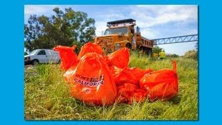 Caltrans HQOn the Job with CaltransLitter Removal [upl. by Nwahsak856]