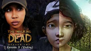 The Walking Dead Telltale  The Tragic Ending of Season 2 [upl. by Ydissak]