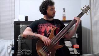 Death Overactive Imagination Fretless Bass Cover [upl. by Nettirb708]