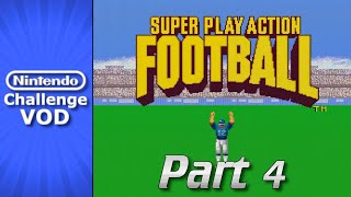 VOD Beating EVERY Nintendo Game  Super Play Action Football Part 4  Game 293 [upl. by Florie]