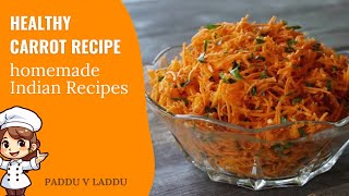 Carrot recipe  healthy recipes  snacks [upl. by Meng]