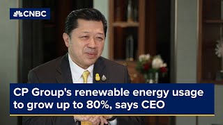 CP Groups renewable energy usage to grow up to 80 says CEO [upl. by Boccaj]