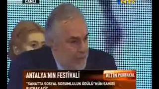 Rutkay Aziz  Antalya Altın Portakal Film Festivali [upl. by Madriene]